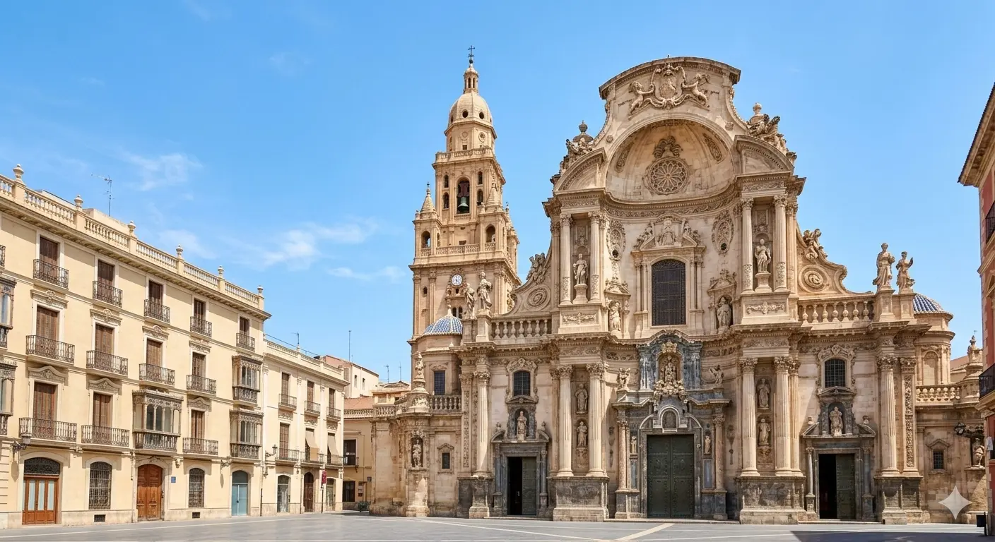 Vista de Murcia